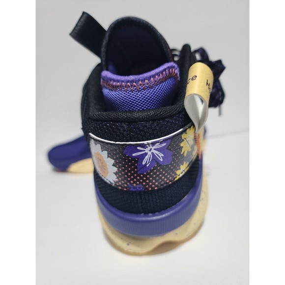 Adidas Dame 8 Honoring Black Excellence Black Purple Men Basketball GZ4626 Sz 10